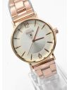 RELOJ ANALOGO CALIDAD AA PULSO METALICO / NO SUMERGIBLE