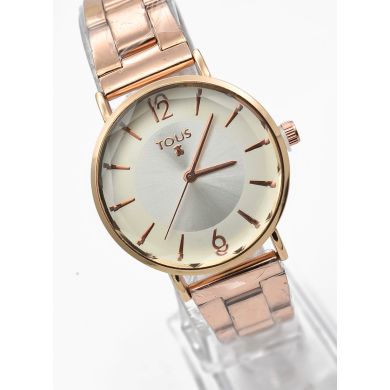 RELOJ ANALOGO CALIDAD AA PULSO METALICO / NO SUMERGIBLE