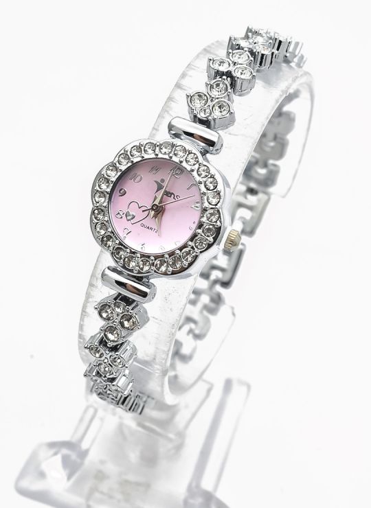 RELOJ ANALOGO CALIDAD AA PULSO METALICO / NO SUMERGIBLE