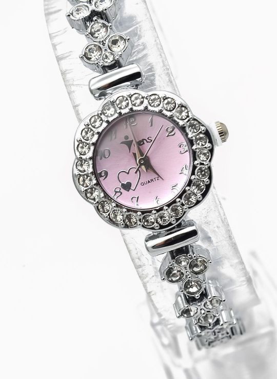 RELOJ ANALOGO CALIDAD AA PULSO METALICO / NO SUMERGIBLE