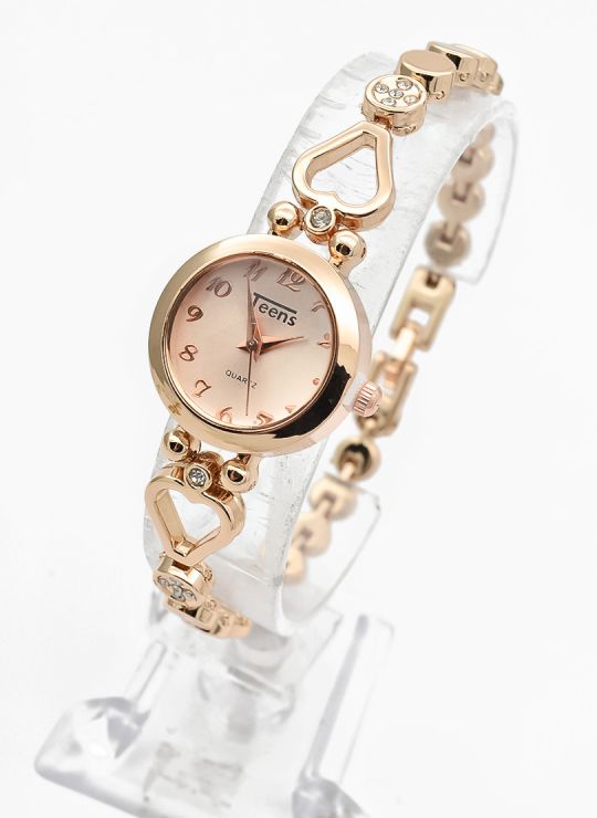 RELOJ ANALOGO CALIDAD AA PULSO METALICO / NO SUMERGIBLE