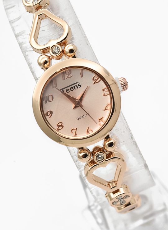 RELOJ ANALOGO CALIDAD AA PULSO METALICO / NO SUMERGIBLE