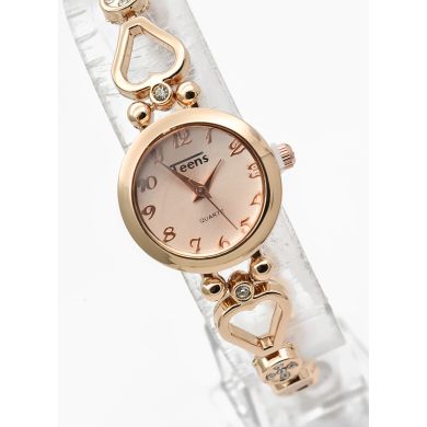 RELOJ ANALOGO CALIDAD AA PULSO METALICO / NO SUMERGIBLE