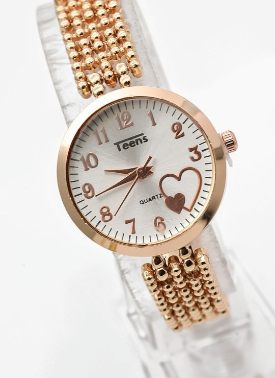 RELOJ ANALOGO CALIDAD AA PULSO METALICO / NO SUMERGIBLE