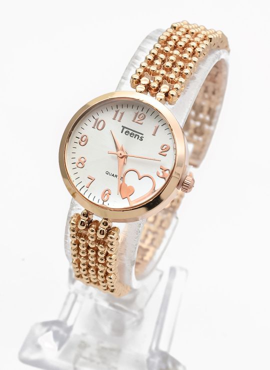 RELOJ ANALOGO CALIDAD AA PULSO METALICO / NO SUMERGIBLE