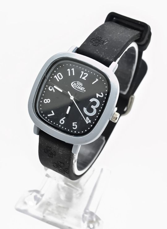 RELOJ ANALOGO CALIDAD AA PULSO SILICONA / NO SUMERGIBLE