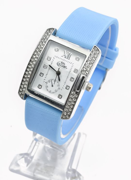 RELOJ ANALOGO CALIDAD AA PULSO SILICONA / NO SUMERGIBLE