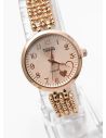 RELOJ ANALOGO CALIDAD AA PULSO METALICO / NO SUMERGIBLE
