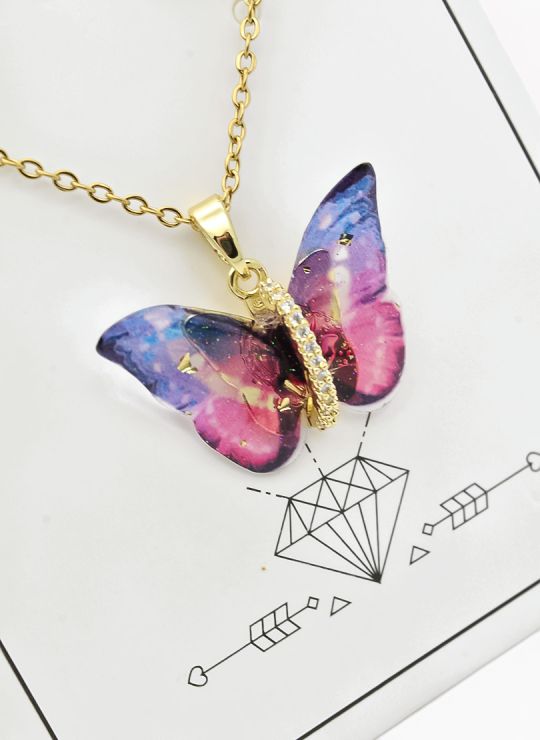 SET DE COLLAR, DIJE Y ARETES EN ACERO INOXIDABLE 316L