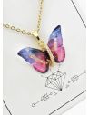 SET DE COLLAR, DIJE Y ARETES EN ACERO INOXIDABLE 316L