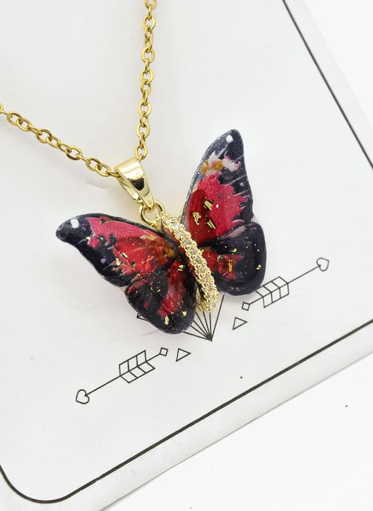 SET DE COLLAR, DIJE Y ARETES EN ACERO INOXIDABLE 316L