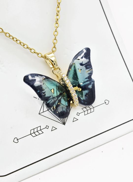 SET DE COLLAR, DIJE Y ARETES EN ACERO INOXIDABLE 316L
