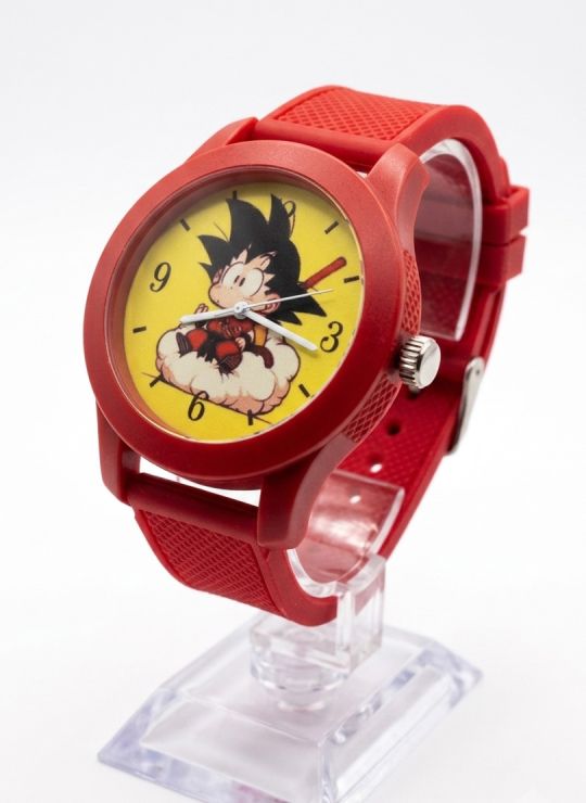 RELOJ DRAGON BALL CALIDAD AA PULSO SILICONA / NO SUMERGIBLE