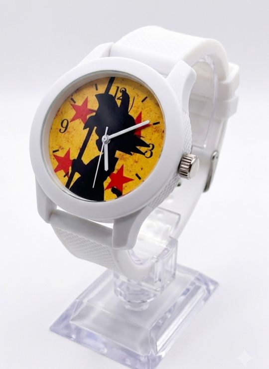 RELOJ DRAGON BALL CALIDAD AA PULSO SILICONA / NO SUMERGIBLE