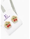 ARETES RODIO MARCA XUPING MICROCIRCONES /YSX