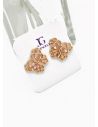 ARETES RODIO MARCA XUPING MICROCIRCONES /YSX