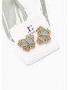 ARETES RODIO MARCA XUPING MICROCIRCONES /YSX
