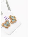 ARETES RODIO MARCA XUPING MICROCIRCONES /YSX