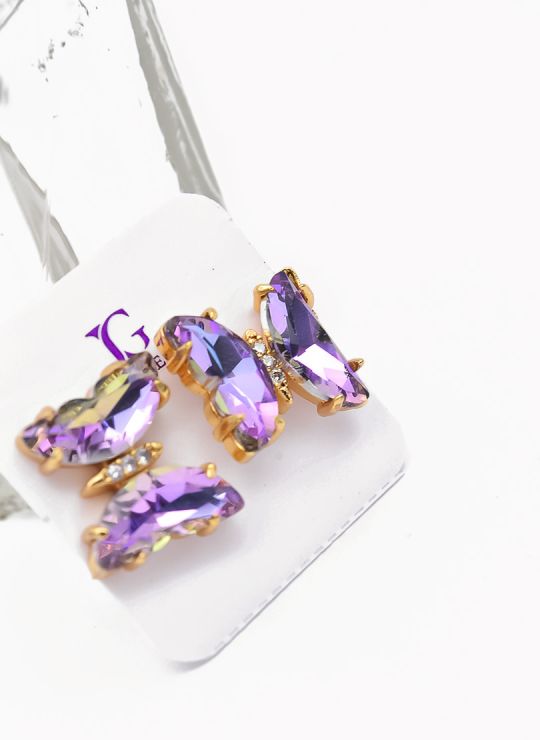 ARETES RODIO MARCA XUPING MICROCIRCONES /YSX