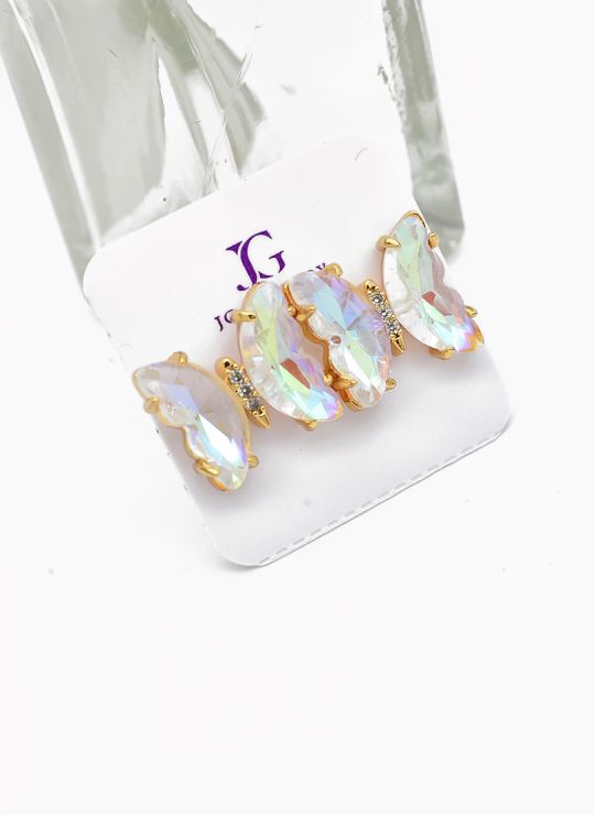ARETES RODIO MARCA XUPING MICROCIRCONES /YSX