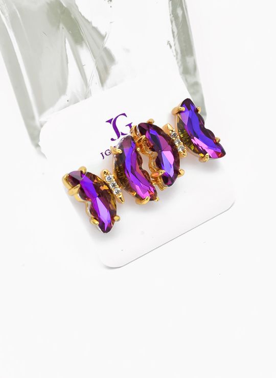 ARETES RODIO MARCA XUPING MICROCIRCONES /YSX