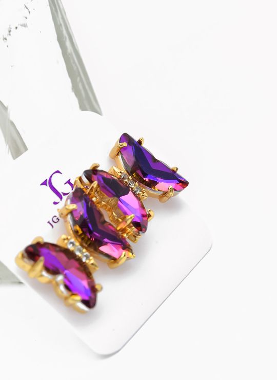 ARETES RODIO MARCA XUPING MICROCIRCONES /YSX