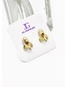 ARETES RODIO MARCA XUPING MICROCIRCONES /YSX