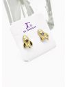 ARETES RODIO MARCA XUPING MICROCIRCONES /YSX