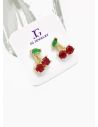 ARETES RODIO MARCA XUPING MICROCIRCONES /YSX