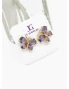 ARETES RODIO MARCA XUPING MICROCIRCONES /YSX