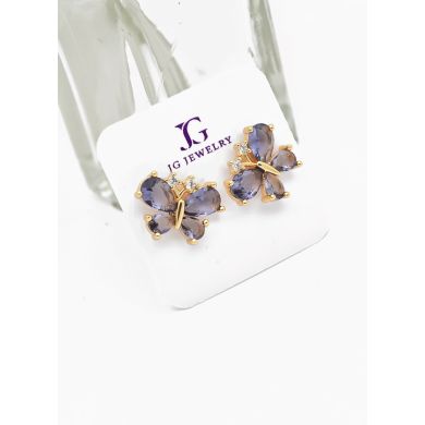 ARETES RODIO MARCA XUPING MICROCIRCONES /YSX