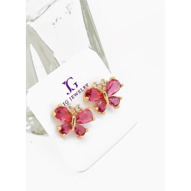 ARETES RODIO MARCA XUPING MICROCIRCONES /YSX