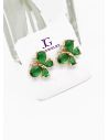 ARETES RODIO MARCA XUPING MICROCIRCONES /YSX