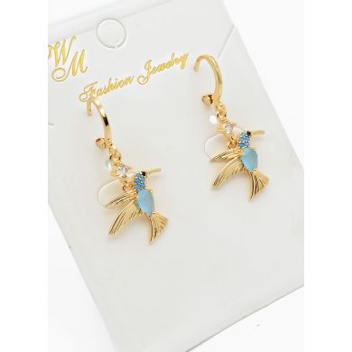 ARETES RODIO MARCA XUPING MICROCIRCONES /YSX