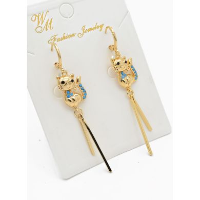 ARETES RODIO MARCA XUPING MICROCIRCONES /YSX