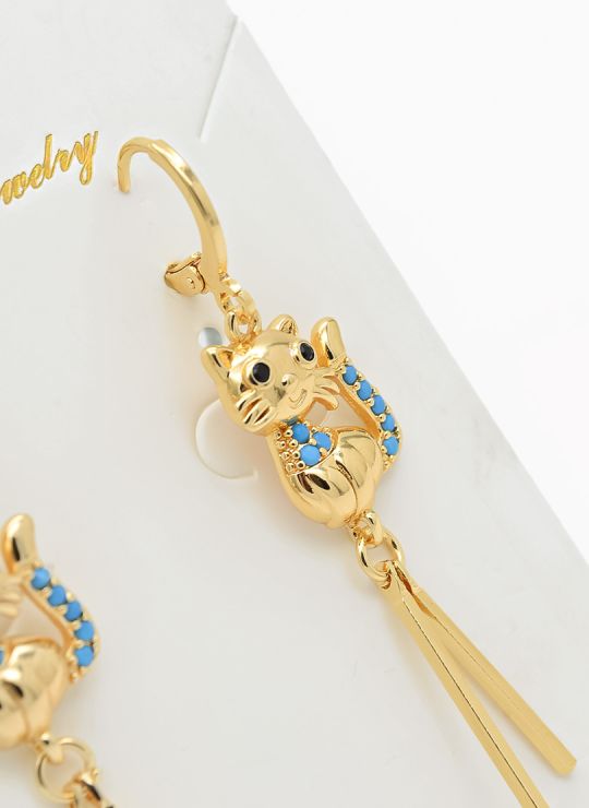 ARETES RODIO MARCA XUPING MICROCIRCONES /YSX