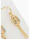 ARETES RODIO MARCA XUPING MICROCIRCONES /YSX