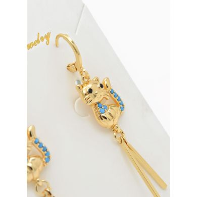 ARETES RODIO MARCA XUPING MICROCIRCONES /YSX