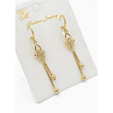 ARETES RODIO MARCA XUPING MICROCIRCONES /YSX