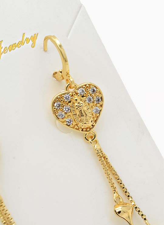 ARETES RODIO MARCA XUPING MICROCIRCONES /YSX
