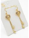 ARETES RODIO MARCA XUPING MICROCIRCONES /YSX