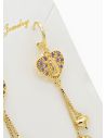 ARETES RODIO MARCA XUPING MICROCIRCONES /YSX