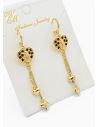 ARETES RODIO MARCA XUPING MICROCIRCONES /YSX