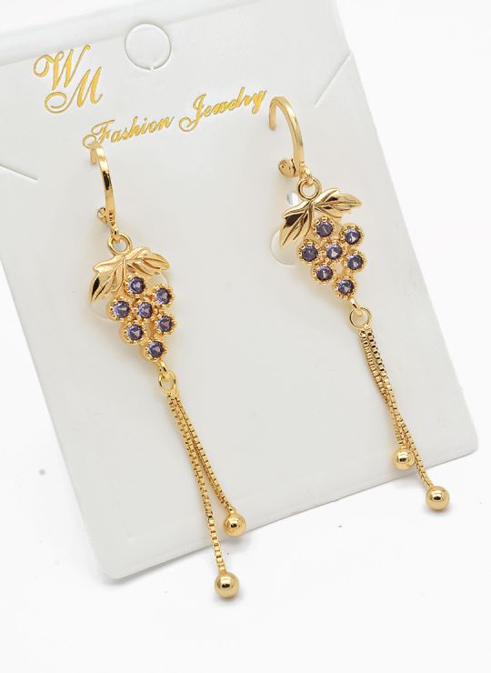 ARETES RODIO MARCA XUPING MICROCIRCONES /YSX