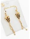 ARETES RODIO MARCA XUPING MICROCIRCONES /YSX
