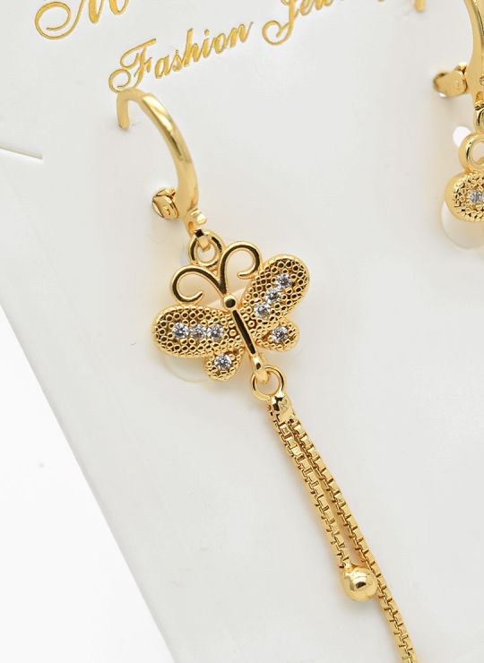 ARETES RODIO MARCA XUPING MICROCIRCONES /YSX