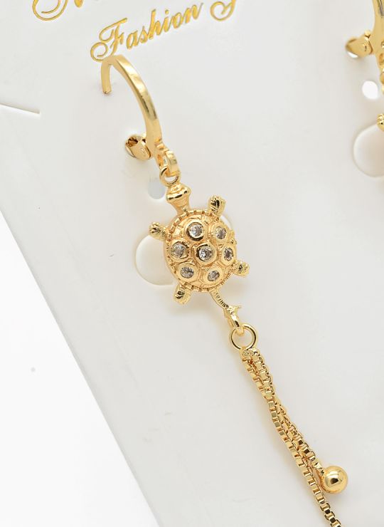 ARETES RODIO MARCA XUPING MICROCIRCONES /YSX