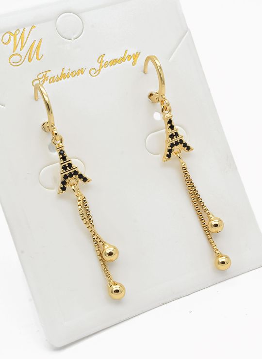 ARETES RODIO MARCA XUPING MICROCIRCONES /YSX
