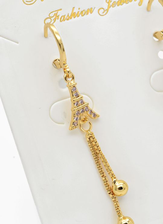 ARETES RODIO MARCA XUPING MICROCIRCONES /YSX