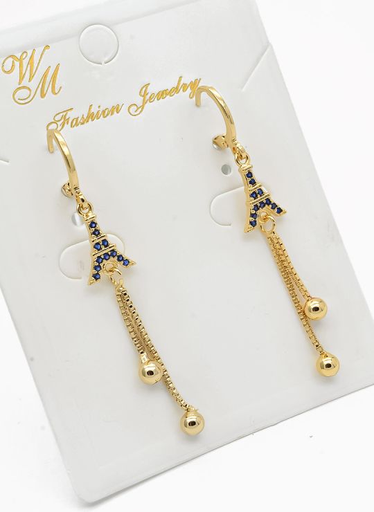 ARETES RODIO MARCA XUPING MICROCIRCONES /YSX